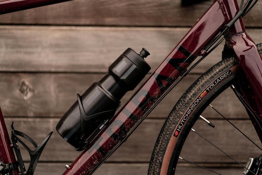 Cycling Water Bottle Softflow, Black, No Color, large image number 8