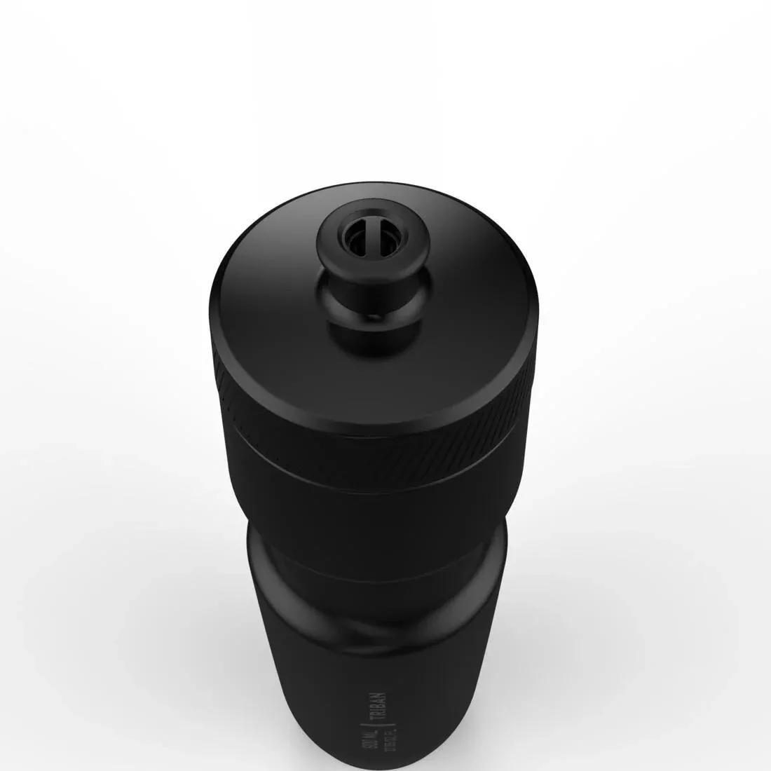 Cycling Water Bottle Softflow, Black, No Color, large image number 9