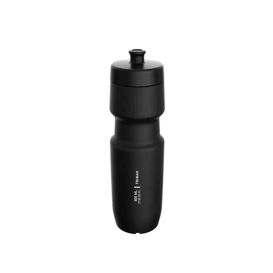 DECATHLON - Cycling Water Bottle Softflow, Black