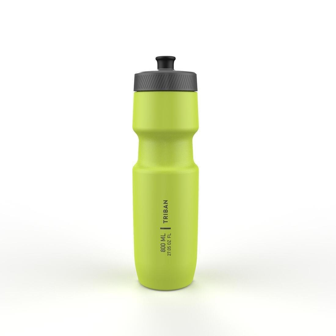 Cycling Water Bottle Softflow, Yellow, No Color, large image number 1