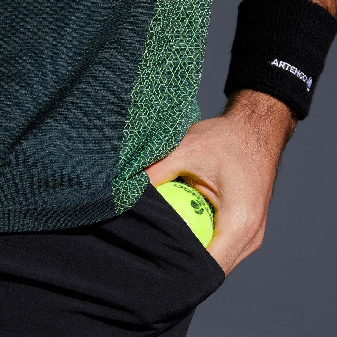 Mens Tennis Shorts Tsh 900 Light, Black, No Color, large image number 10