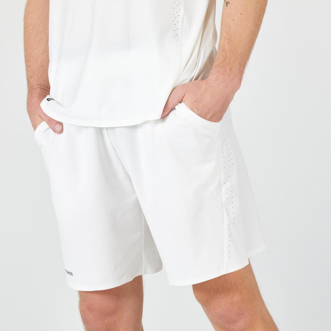 Mens Tennis Shorts Tsh 900 Light, Black, No Color, large image number 11