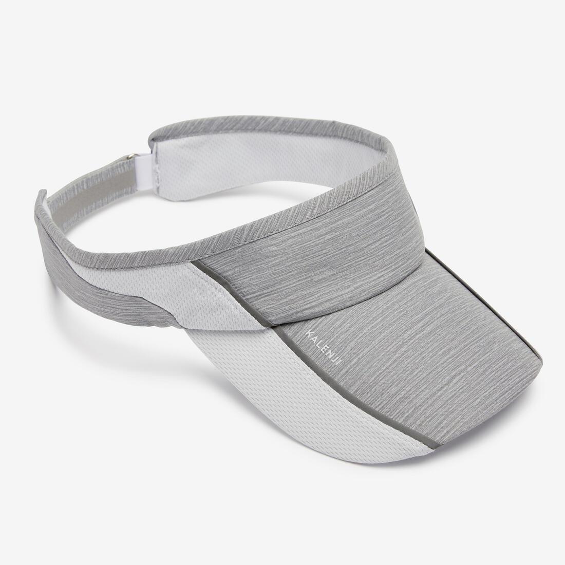 Unisex Running Visor Adjustable Head, Grey, No Color, large image number 10