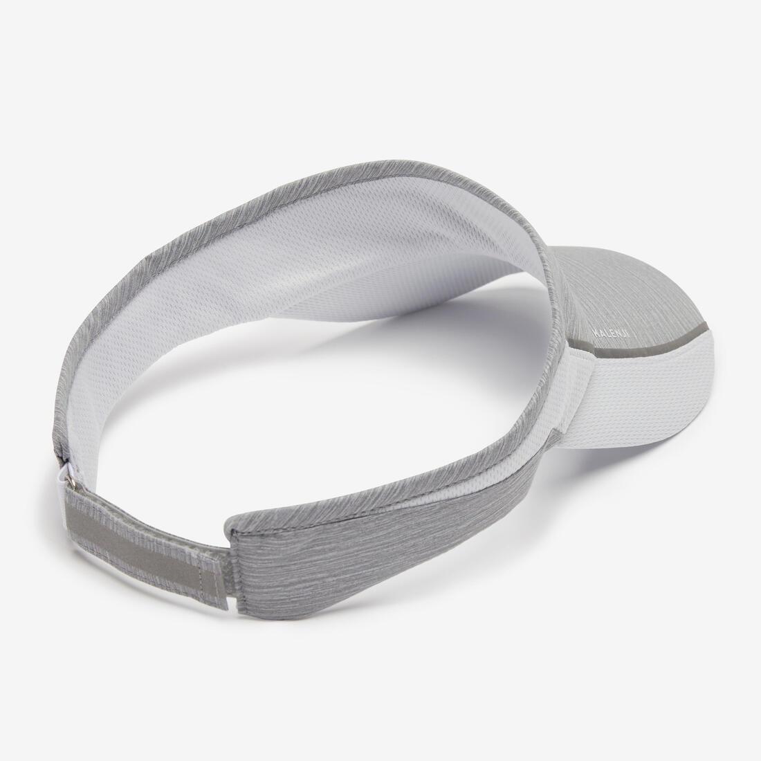 Unisex Running Visor Adjustable Head, Grey, No Color, large image number 12