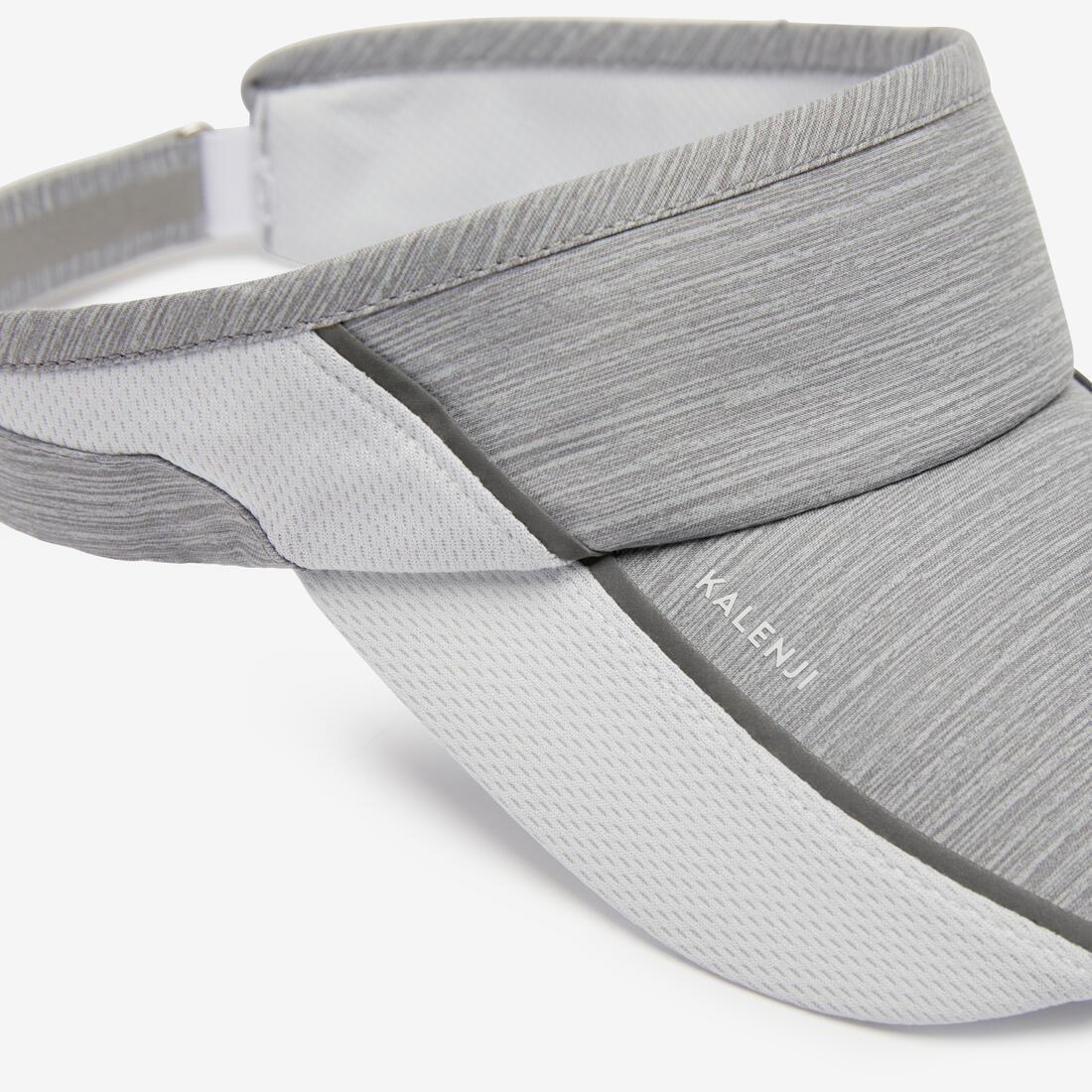 Unisex Running Visor Adjustable Head, Grey, No Color, large image number 13