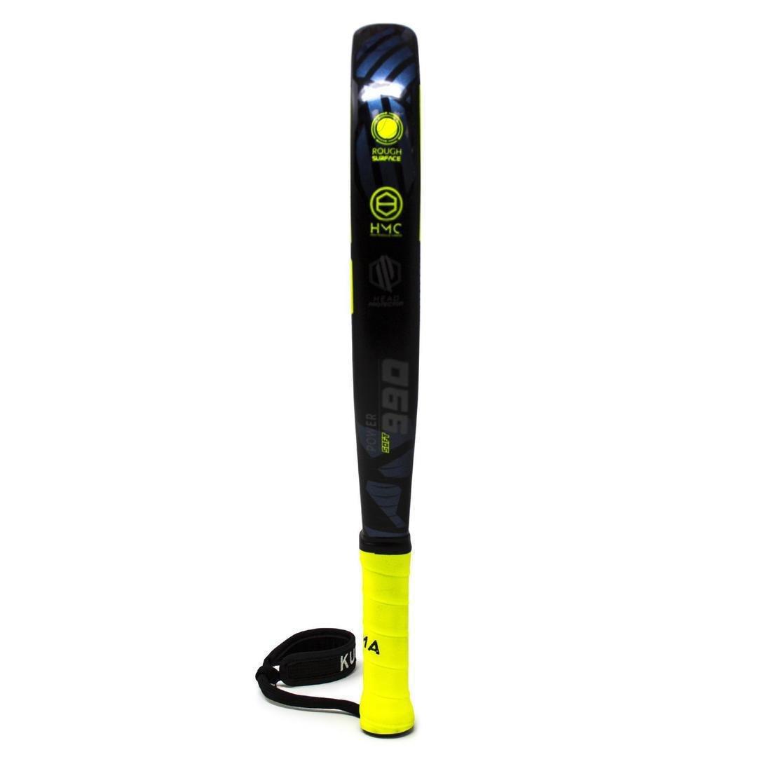 Adult Padel Racket Pr 990 Power Soft, Yellow, No Color, large image number 3