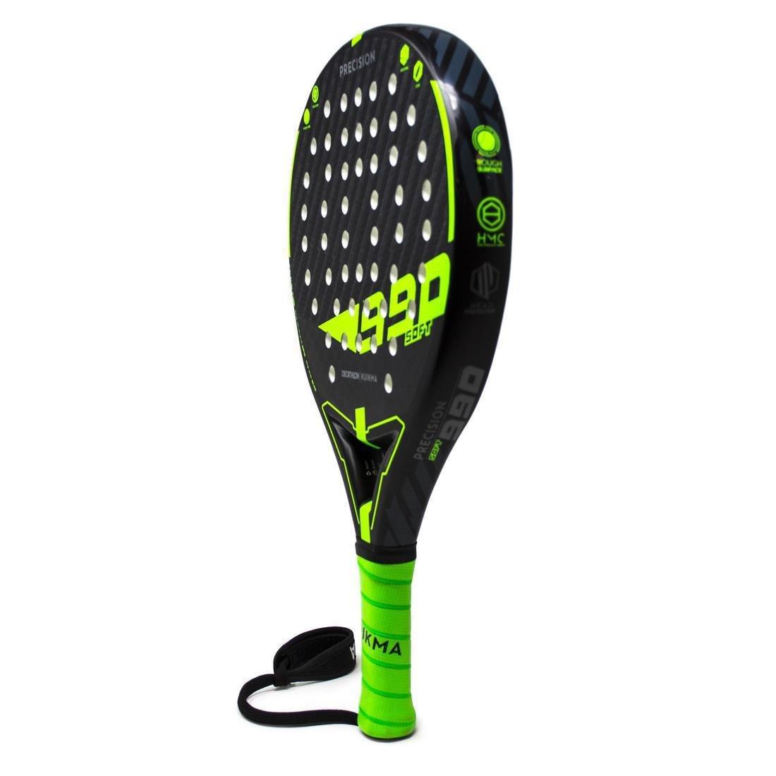 Adult Padel Racket Pr990 Precision Soft, Green, No Color, large image number 2