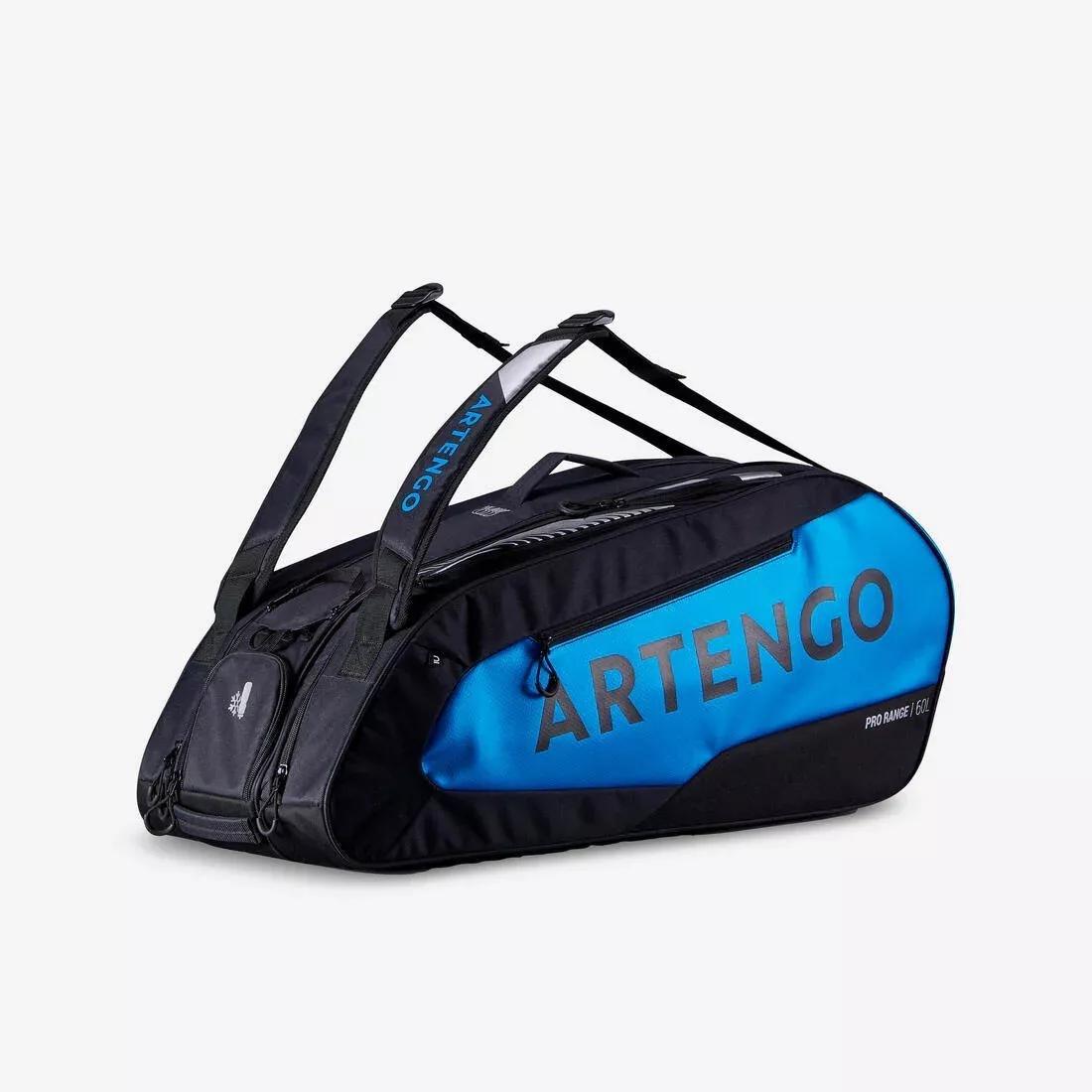 Insulated 9-Racket Tennis Bag L Pro - Blue Spin, cerulean blue, No Color, large