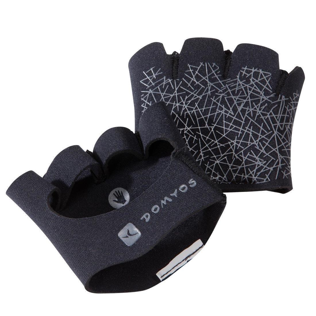 Grip Pad Weight Training Strengthening Gloves, Black, , large image number 0