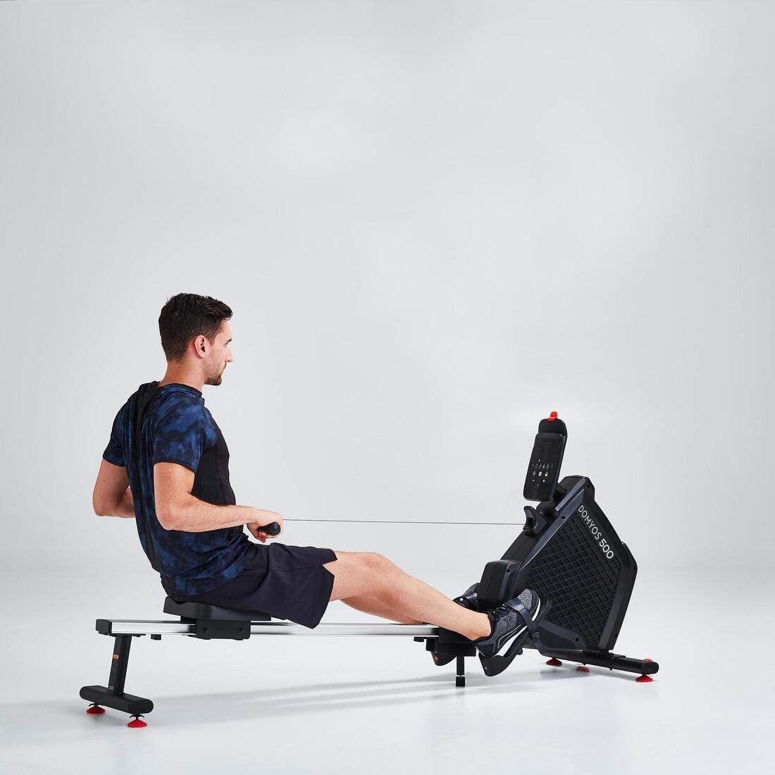 Smart Rowing Machine 500, Black, No Color, large image number 5
