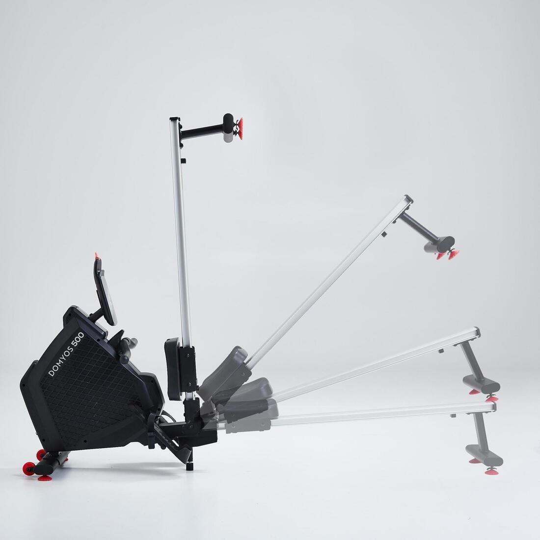 Smart Rowing Machine 500, Black, No Color, large image number 8