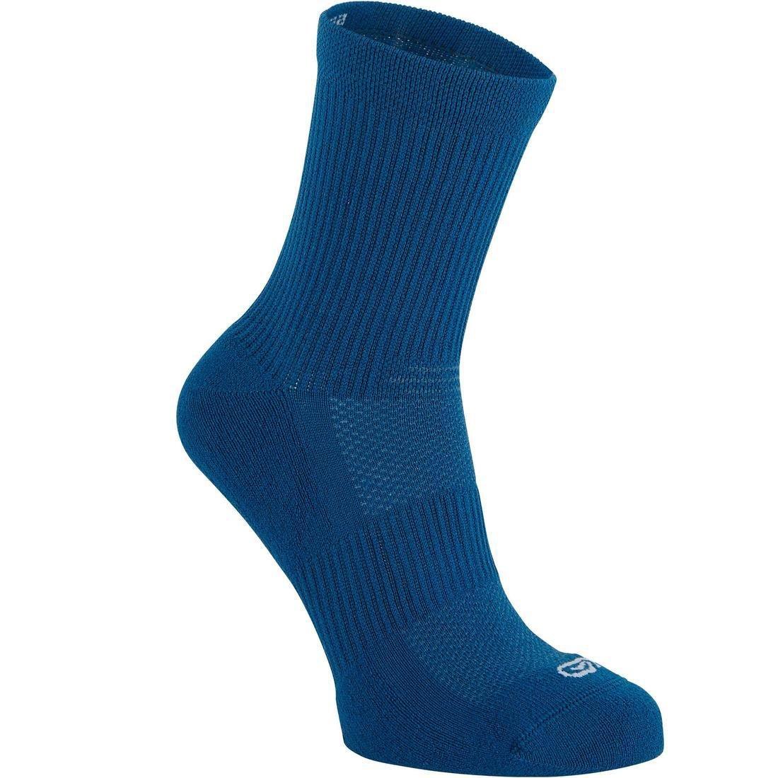Running Comfortable Mid Height Socks - 2-Pack, Black, No Color, large image number 3
