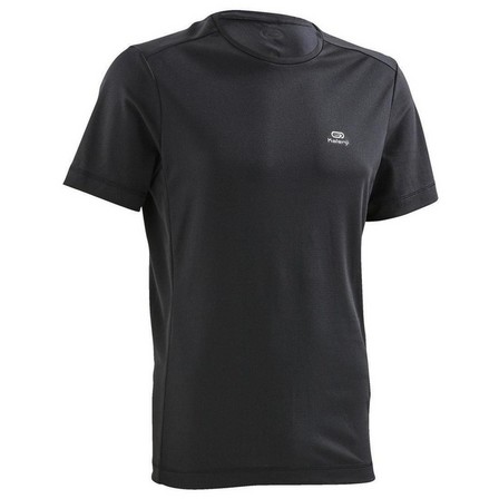 KALENJI - Mens Kalenji Dry Breathable Running T-Shirt, Black