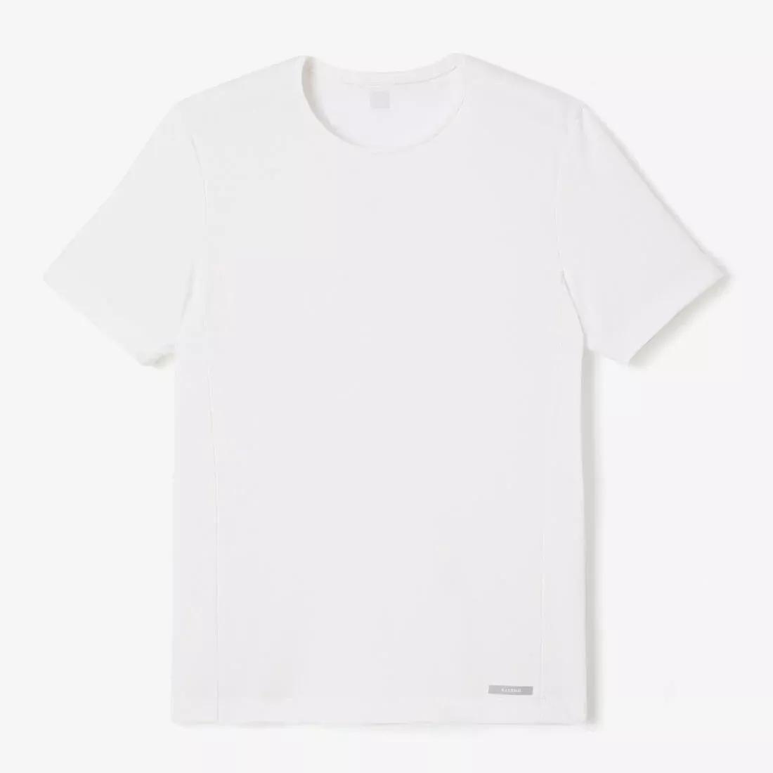 Mens Kalenji Dry Breathable Running T-Shirt, White, , large image number 5