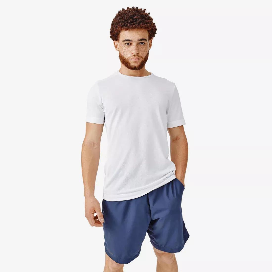 Mens Kalenji Dry Breathable Running T-Shirt, White, , large image number 13