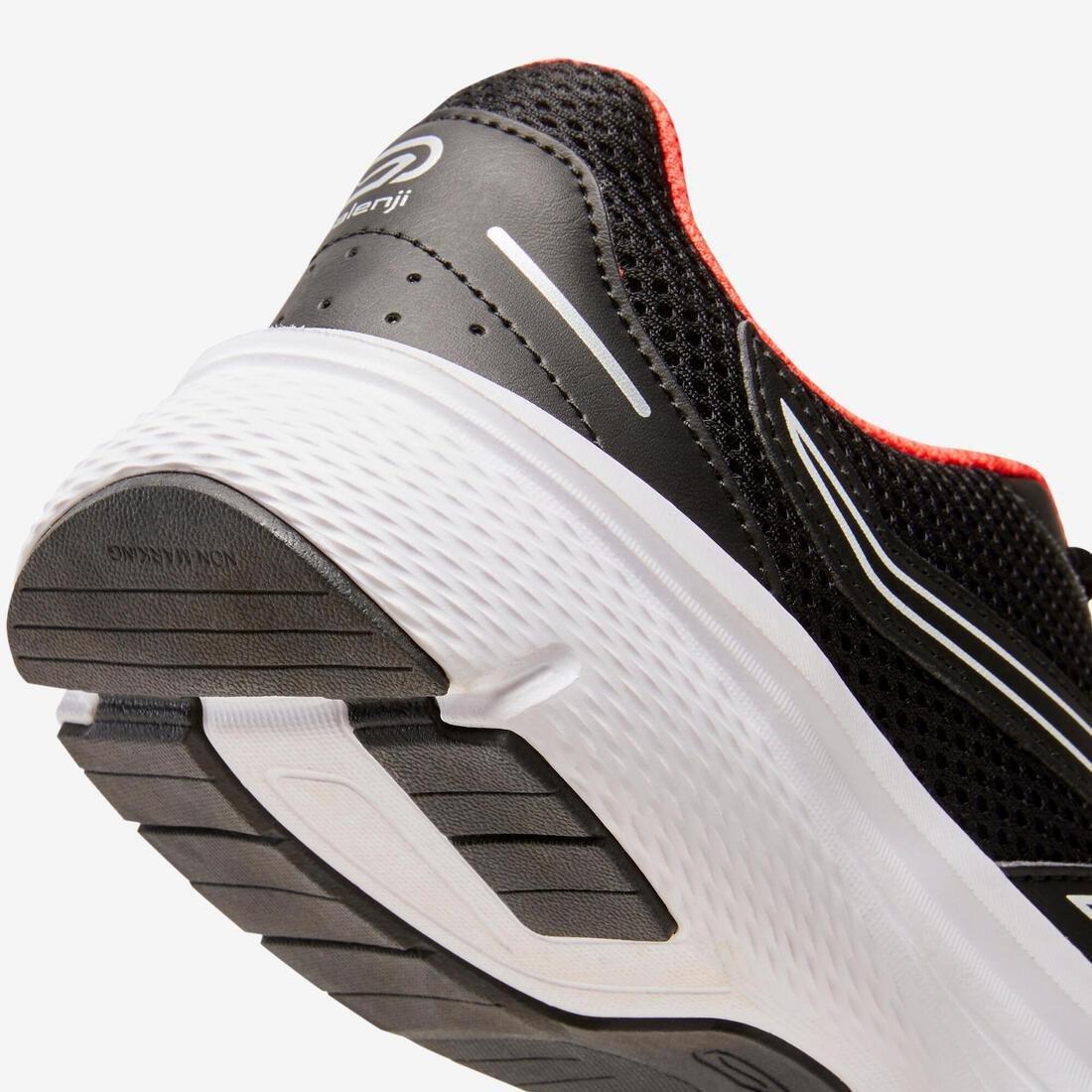 Womens Kalenji Run Cushion Running Shoes, Black, , large image number 5