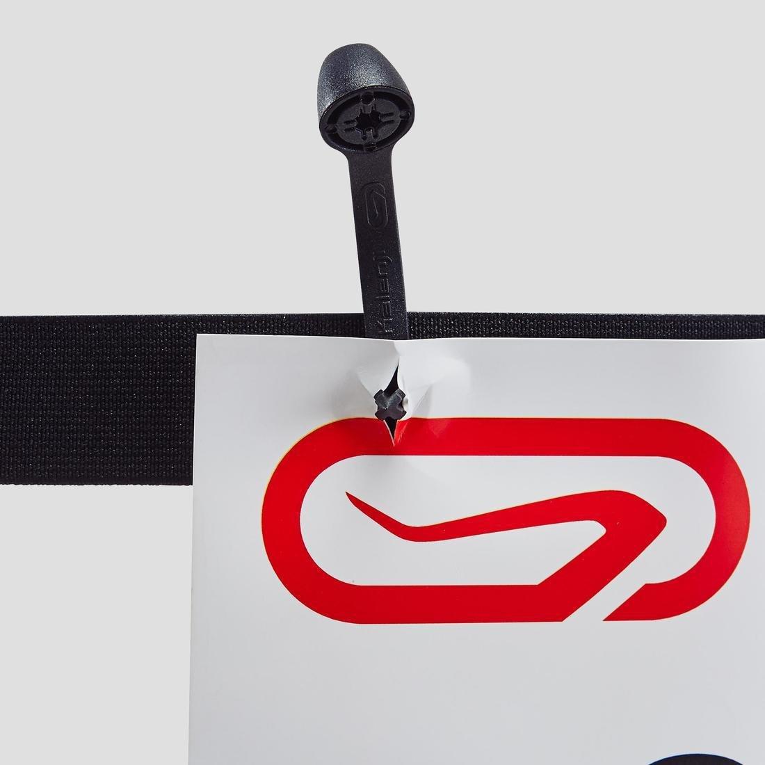 Adult Race Number Running Belt, Black, No Color, large image number 1