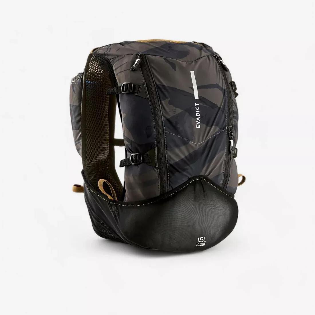 Mixed Ultra Trail Running Bag, Black, , large image number 0