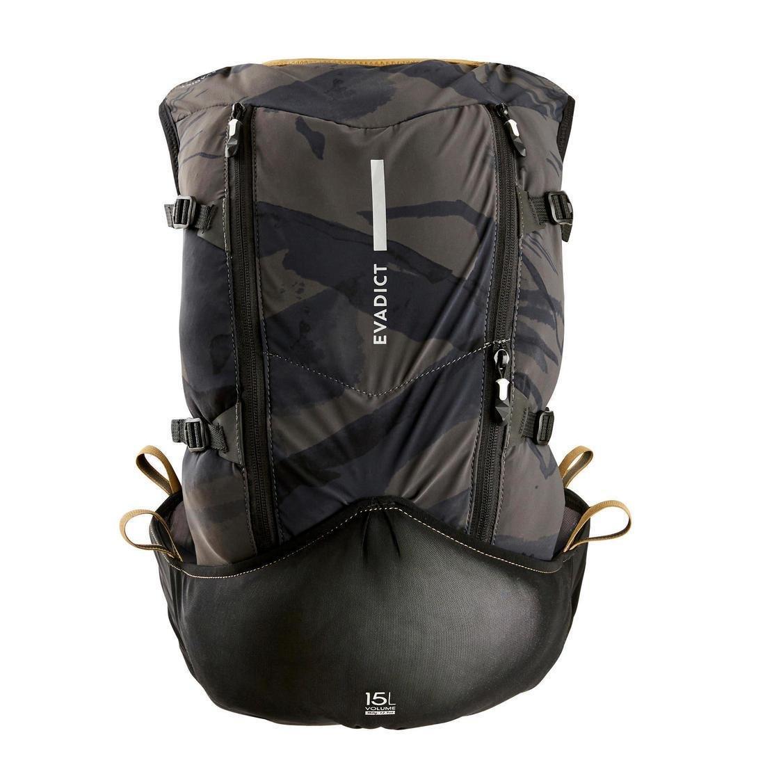 Mixed Ultra Trail Running Bag, Black, , large image number 1