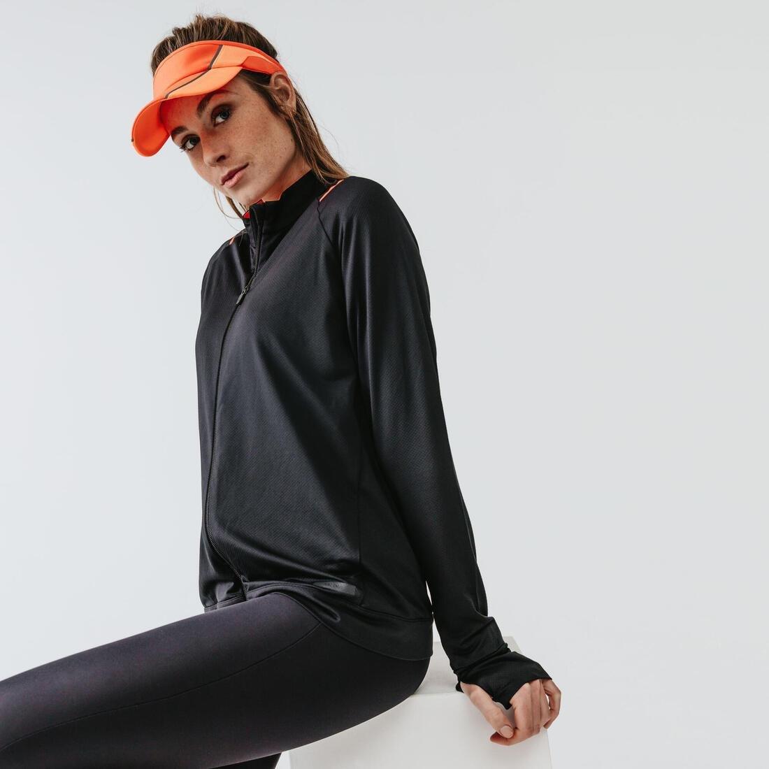 Run Dry Women Running Jacket, Black, , large image number 8