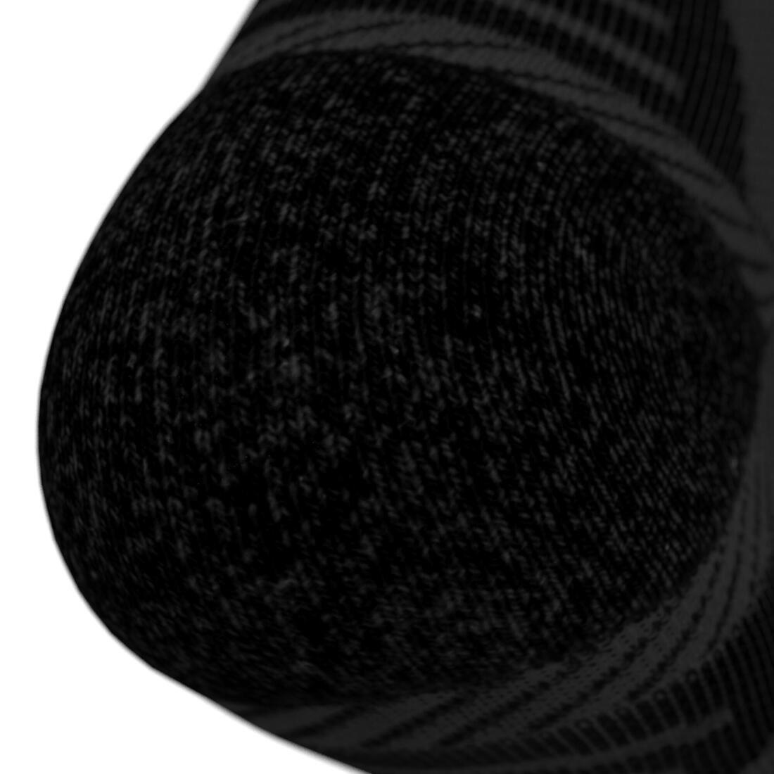 Running Socks With Fine Straps, Black, , large image number 6