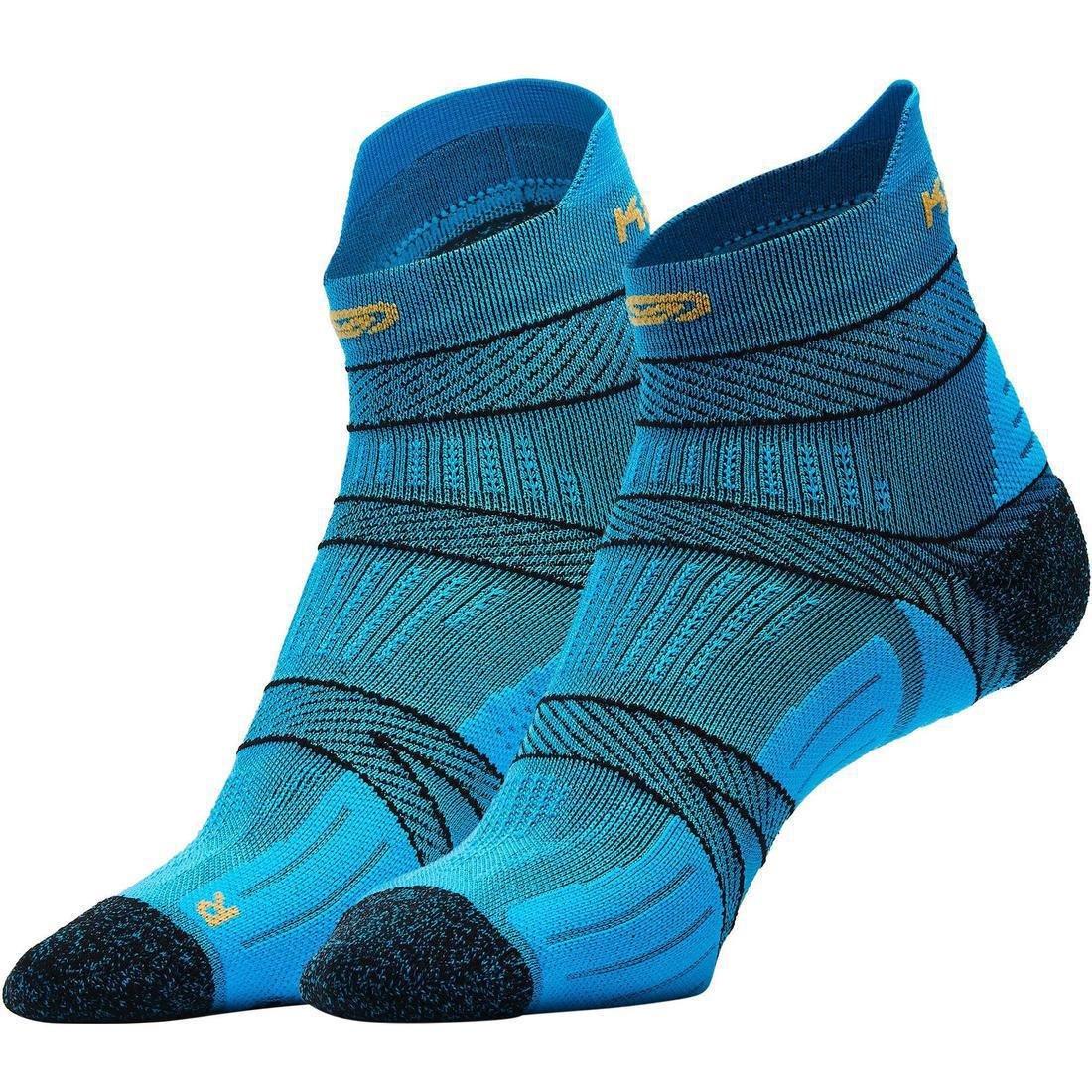 Running Socks With Fine Straps, Black, No Color, large image number 12