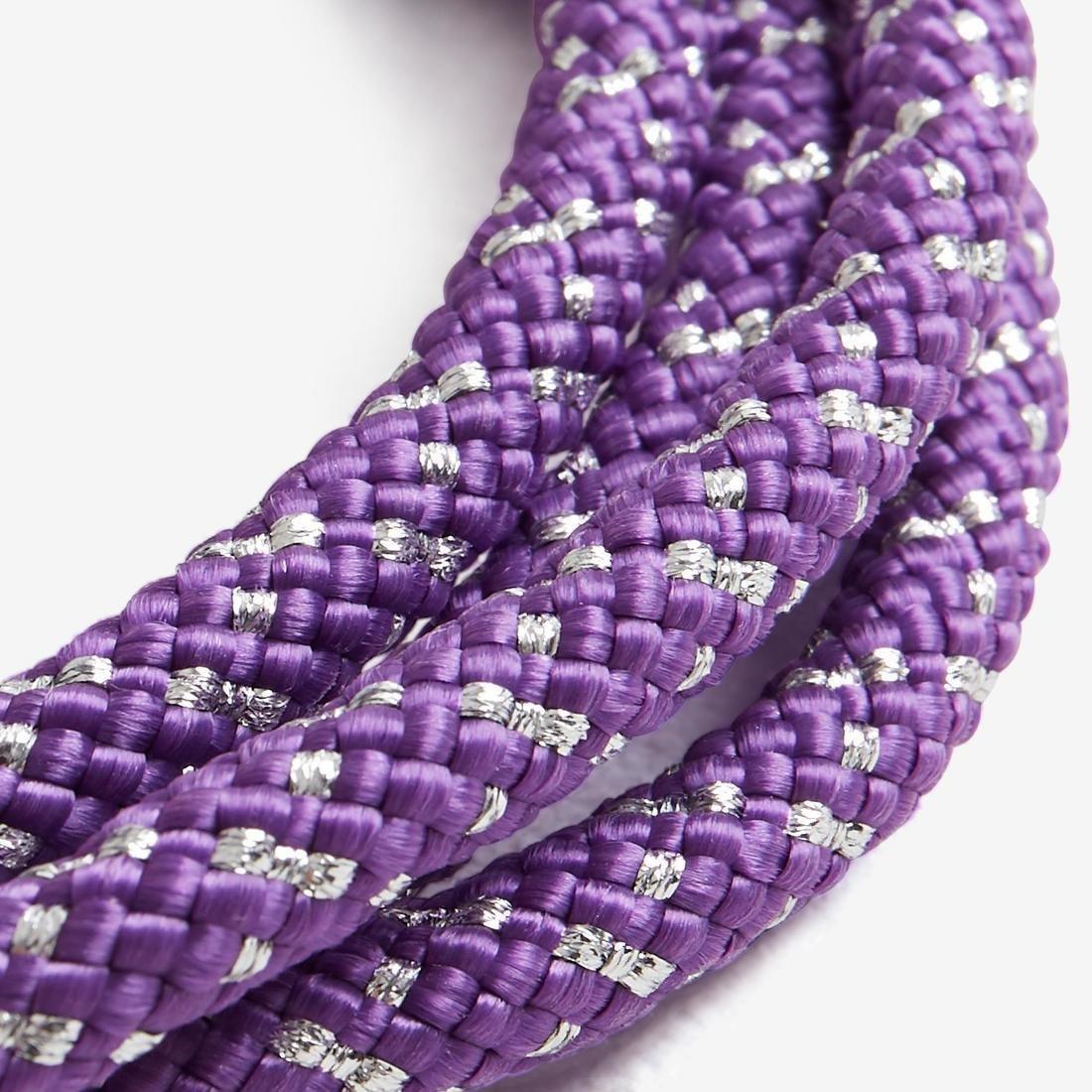 Rhythmic Gymnastics Rope, Purple, No Color, large image number 2