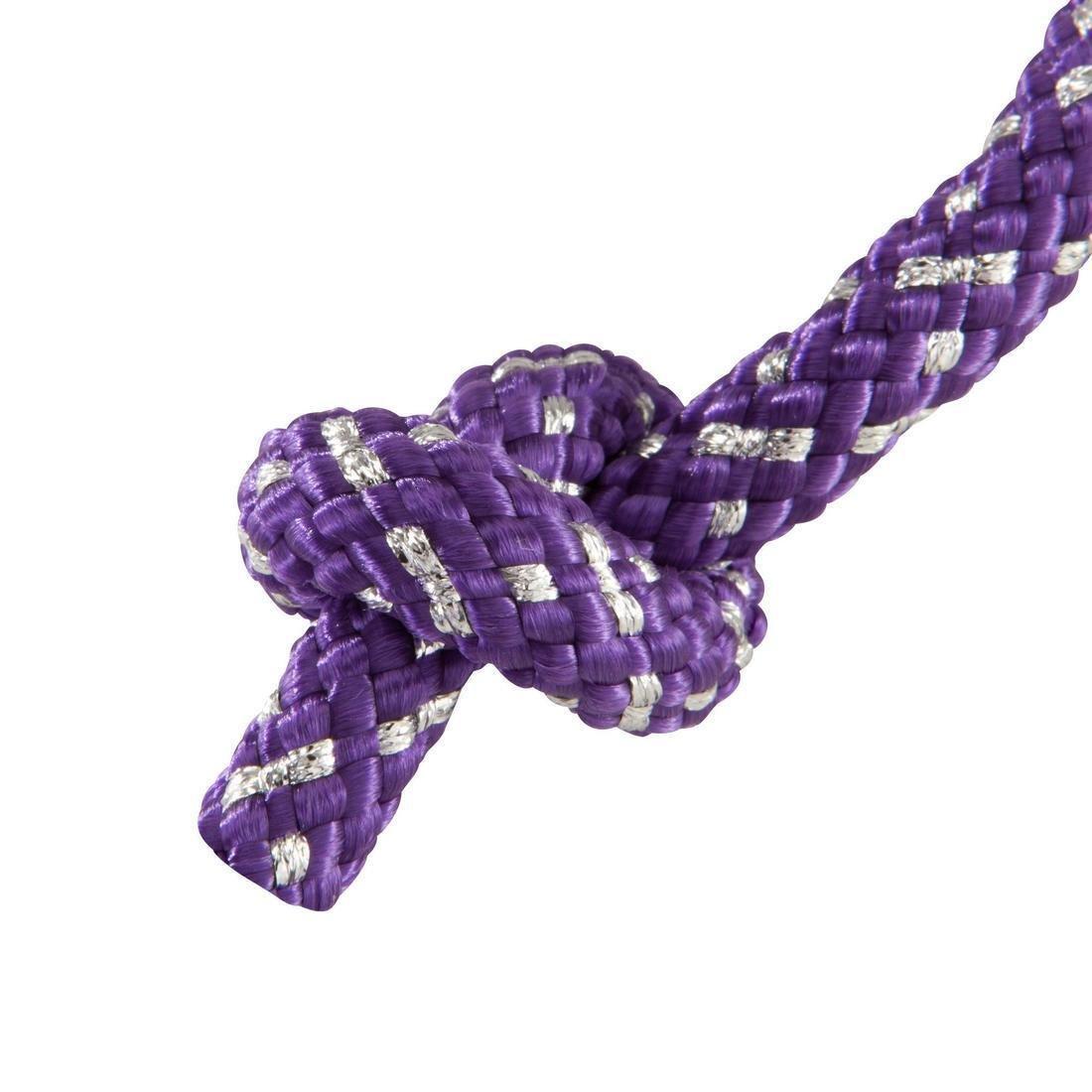 Rhythmic Gymnastics Rope, Purple, No Color, large image number 3