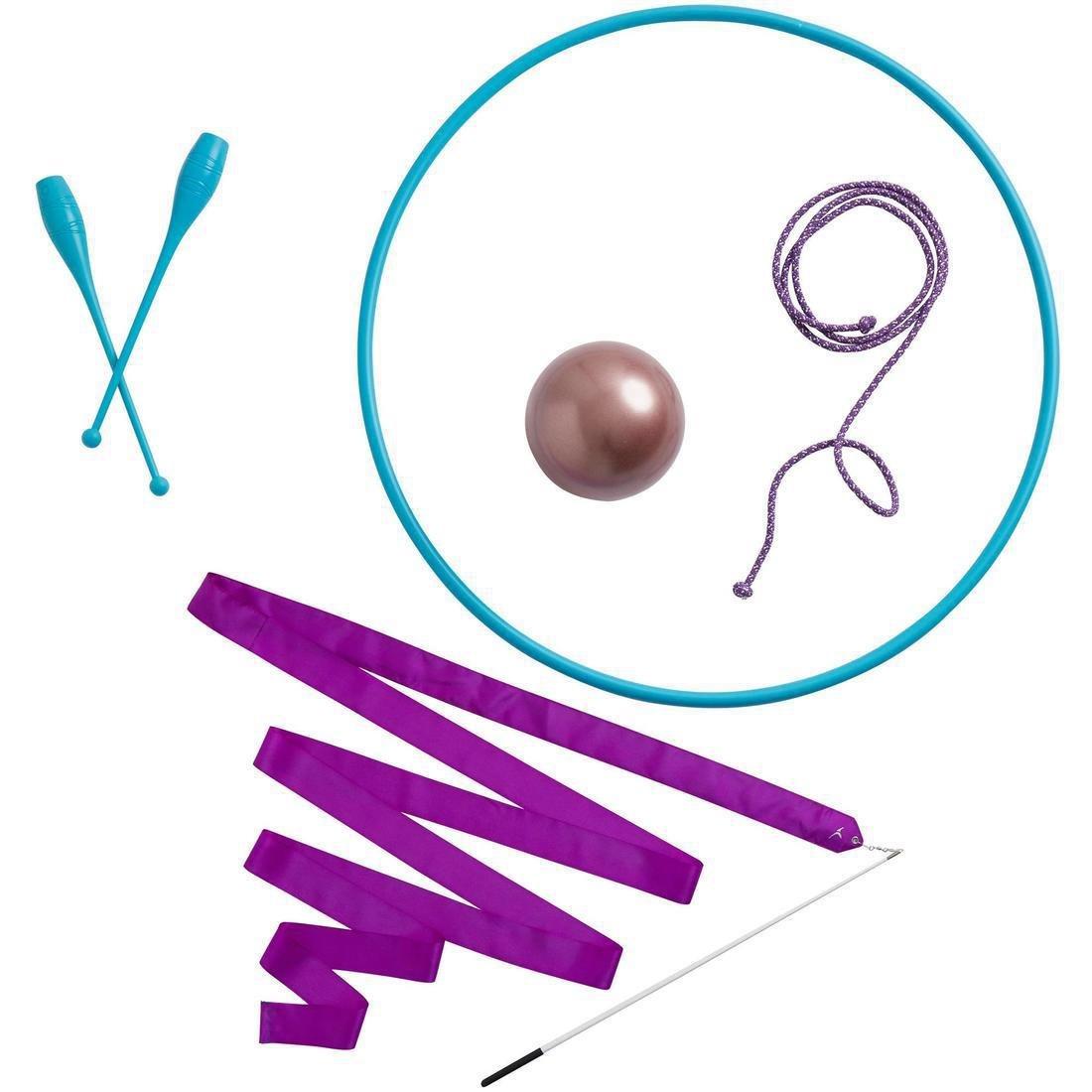 Rhythmic Gymnastics Rope, Purple, No Color, large image number 4