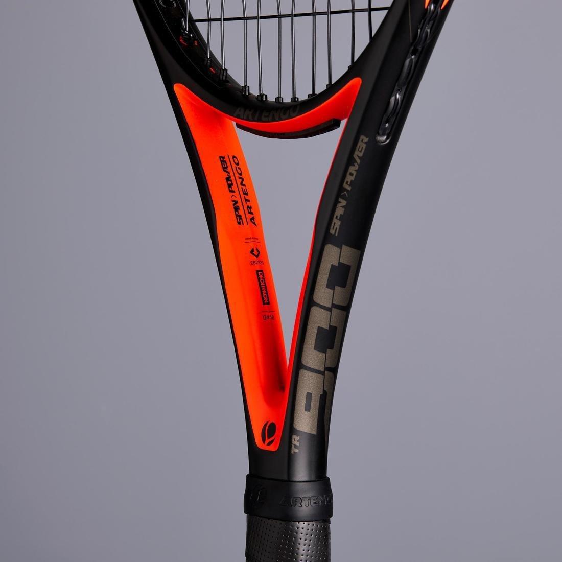 Tr900 Adult Tennis Racket, Black, , large image number 4