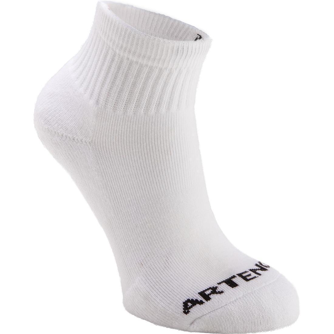 Kids Sports Socks Rs 100 Tri-Pack, White, No Color, medium