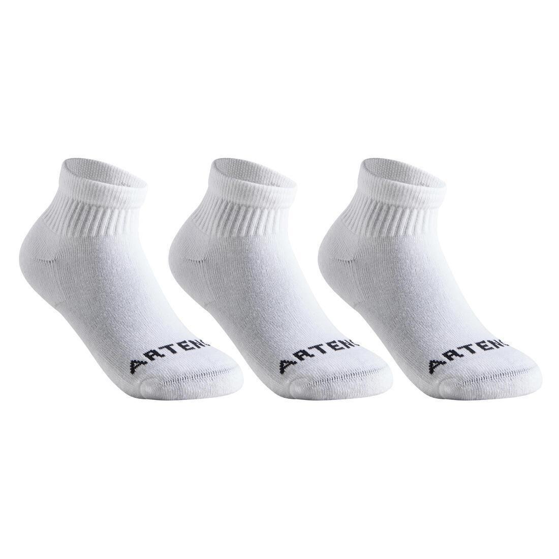 Kids Sports Socks Rs 100 Tri-Pack, White, No Color, large image number 7