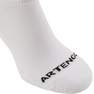 ARTENGO - Low Tennis Socks Rs 100 Tri-Pack, White