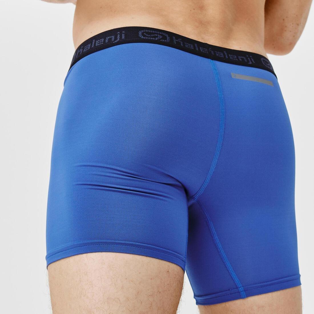 Men Breathable Running Boxers, Blue, No Color, large image number 2