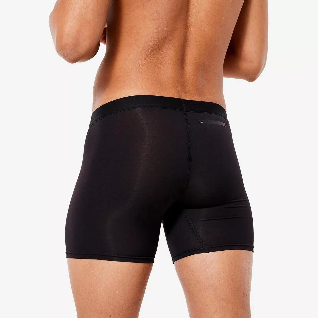 Mens Breathable Running Boxers, Black, , large image number 10