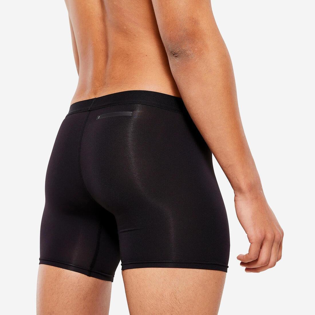Mens Breathable Running Boxers, Black, , large image number 11