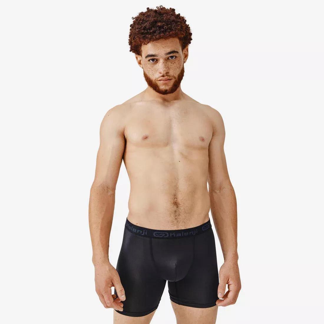 Mens Breathable Running Boxers, Black, , large image number 13