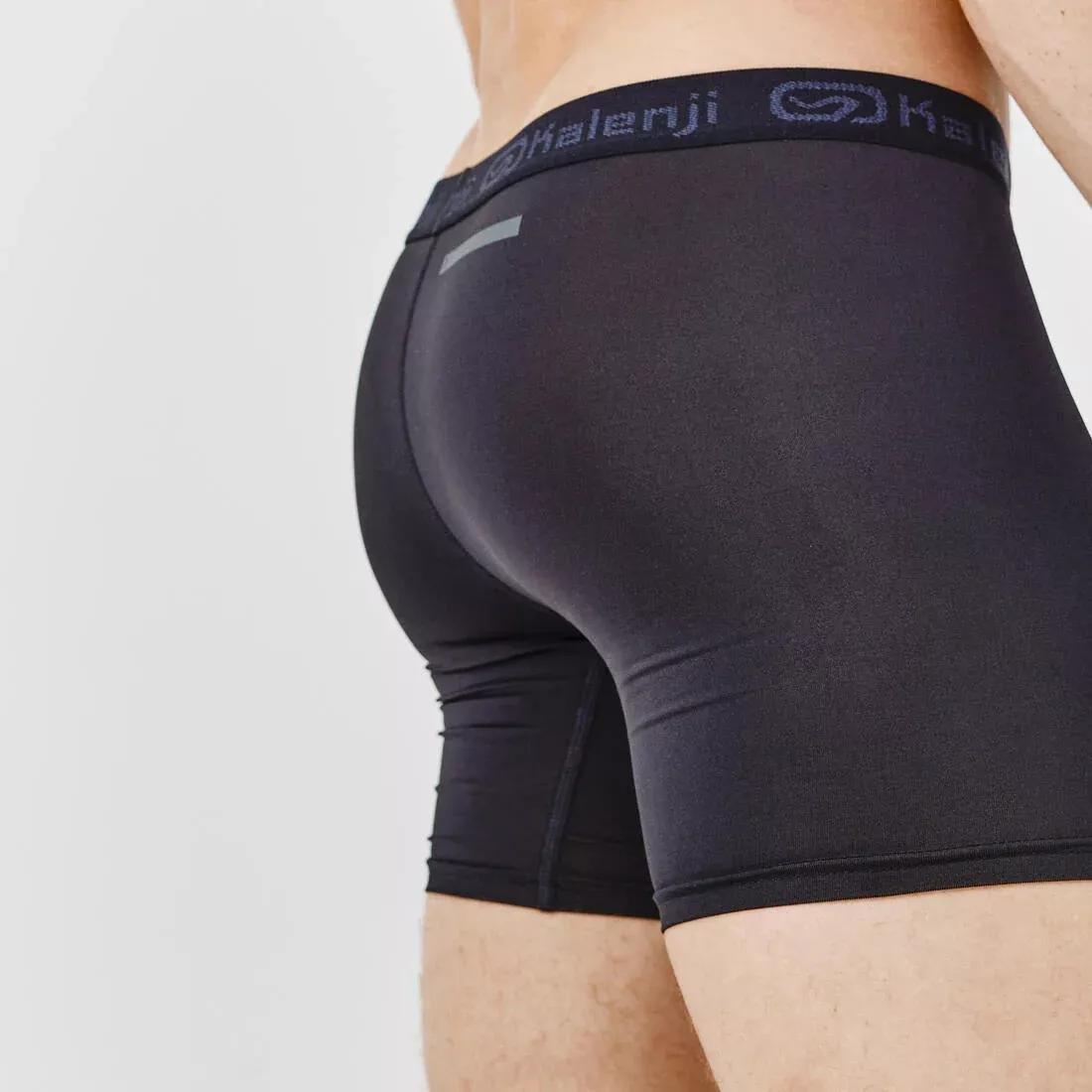 Mens Breathable Running Boxers, Black, , large image number 14