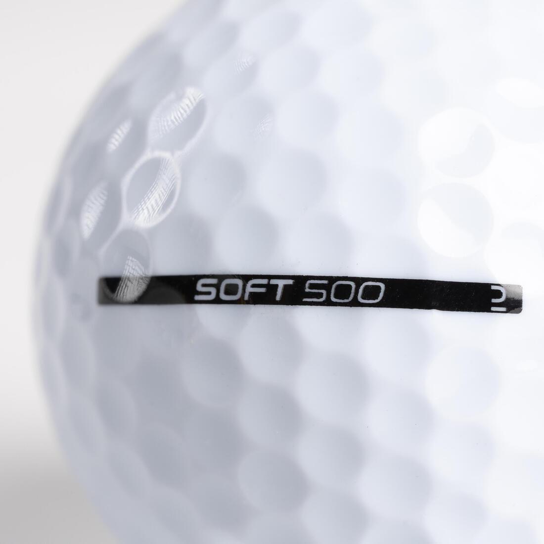 Golf Balls x12 - Inesis Soft 500, Yellow, No Color, large image number 11