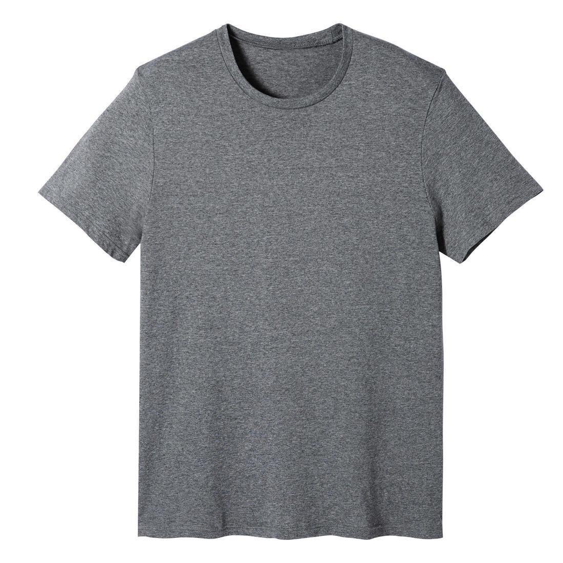 Fitness Pure Cotton T-Shirt Sportee, Grey, No Color, large image number 4