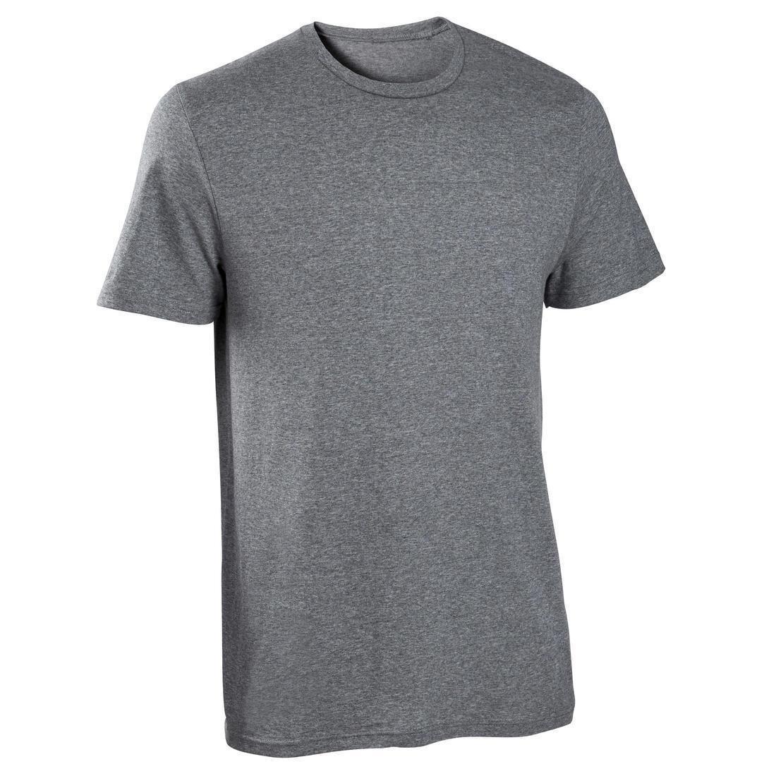 Fitness Pure Cotton T-Shirt Sportee, Grey, No Color, large image number 5