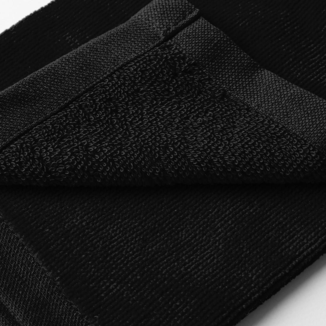 Tri-Fold Golf Towel - Inesis, Black, No Color, large image number 2