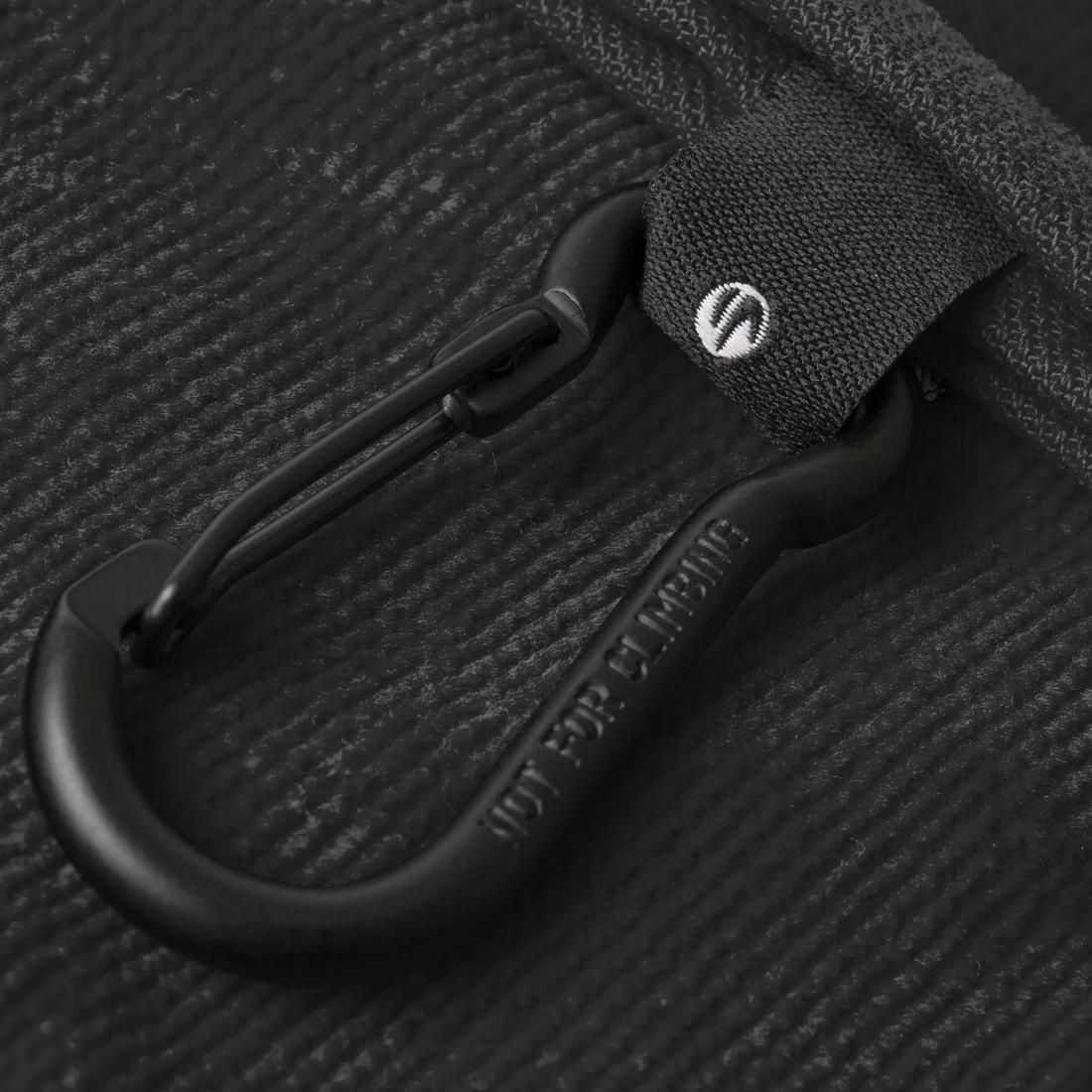Tri-Fold Golf Towel - Inesis, Black, No Color, large image number 4