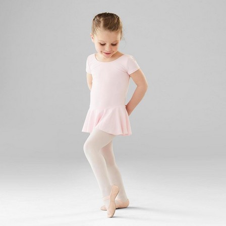STAREVER - Kids Girls Ballet Skirted Leotard, Pink
