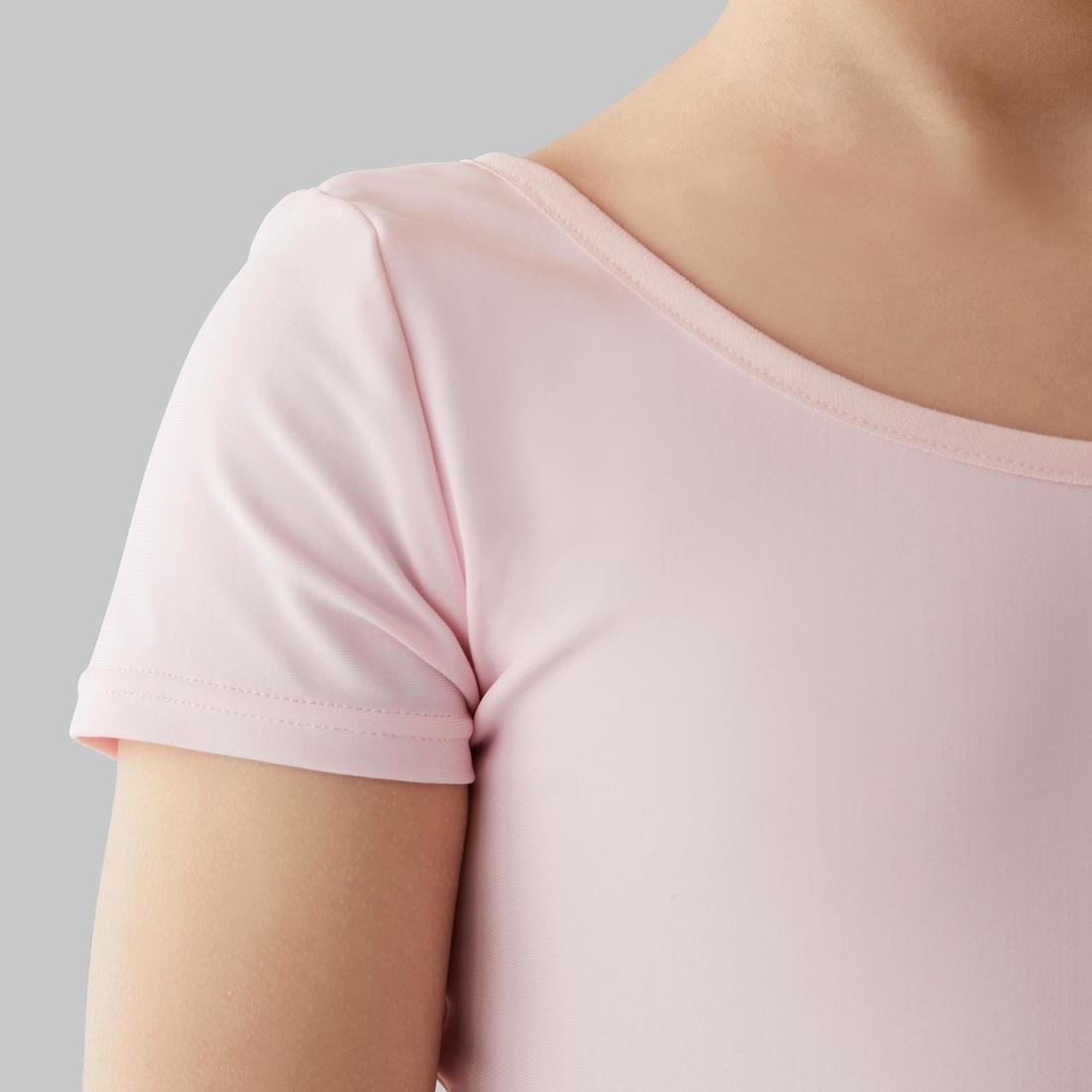 Kids Girls Ballet Skirted Leotard, Pink, , large image number 1