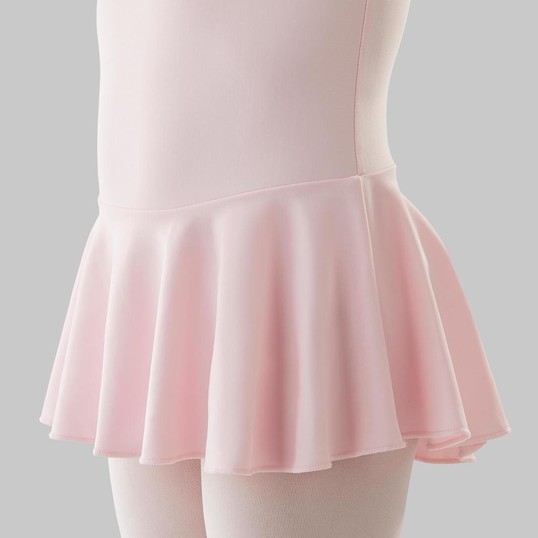Kids Girls Ballet Skirted Leotard, Pink, , large image number 3