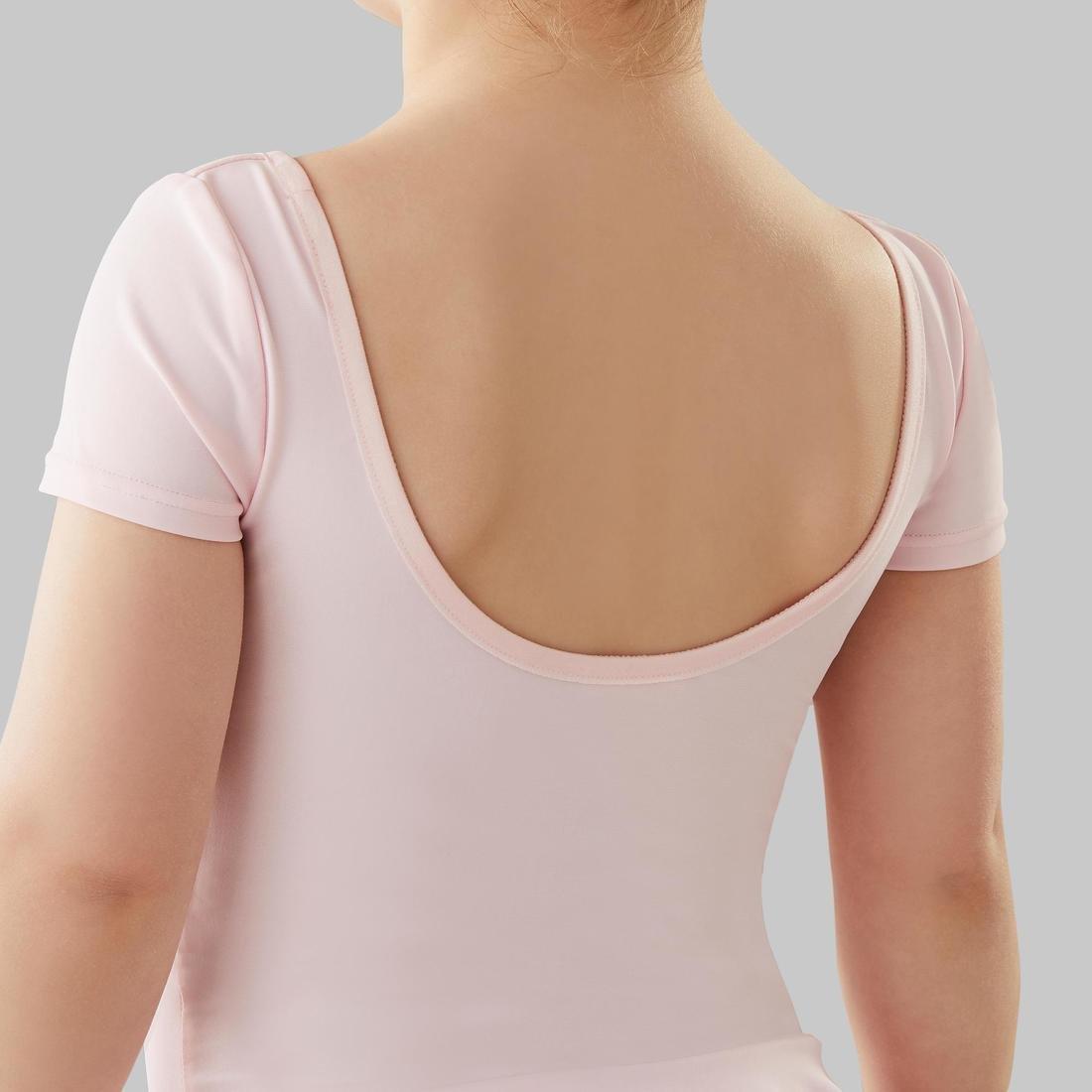 Kids Girls Ballet Skirted Leotard, Pink, , large image number 9