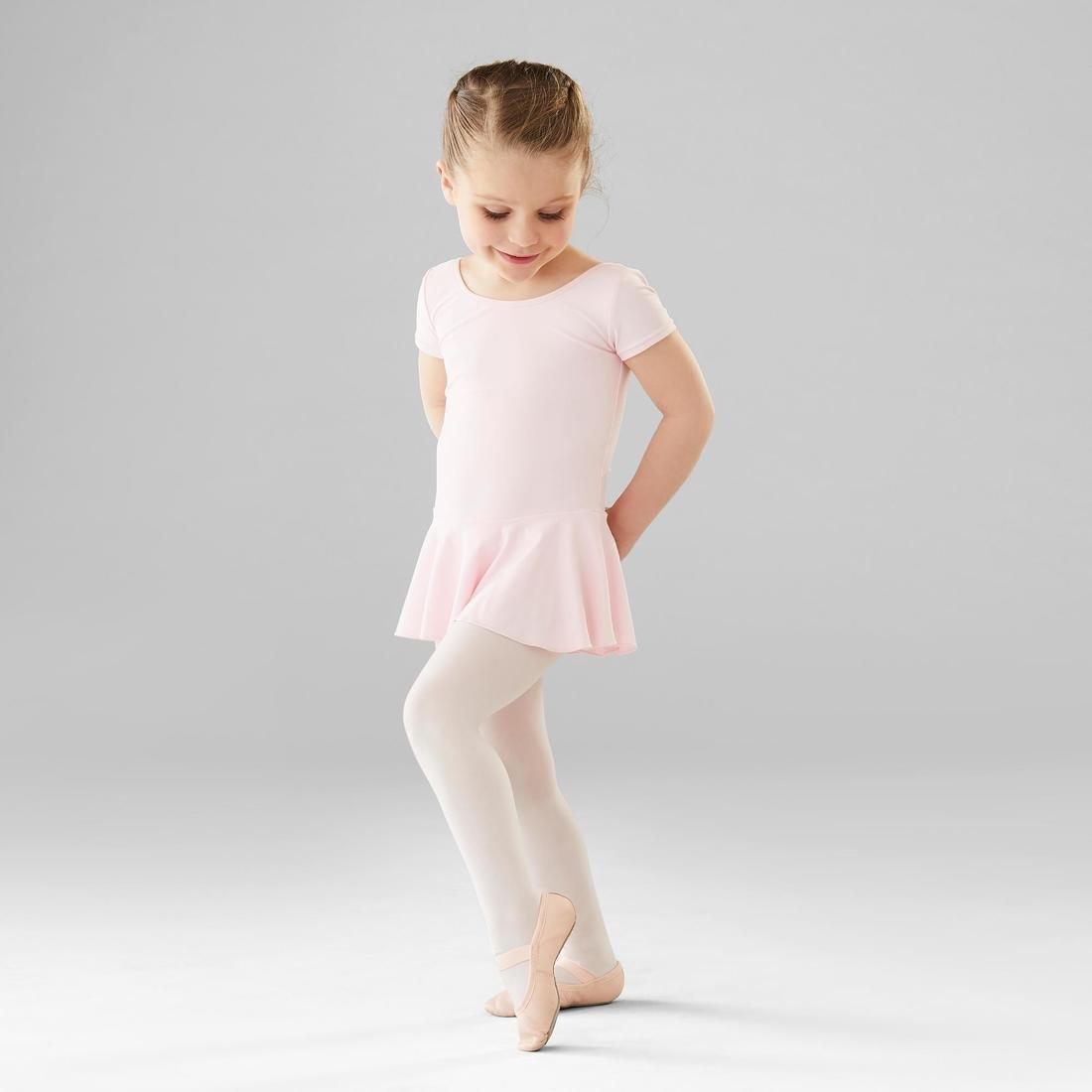 Kids Girls Ballet Skirted Leotard, Pink, , large image number 14