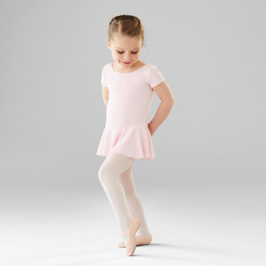 STAREVER - Kids Girls Ballet Skirted Leotard, Pink