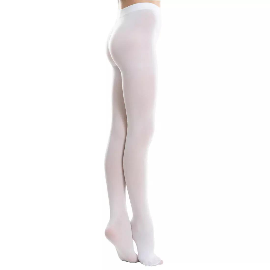 Girls Ballet Tights, White, , large image number 0